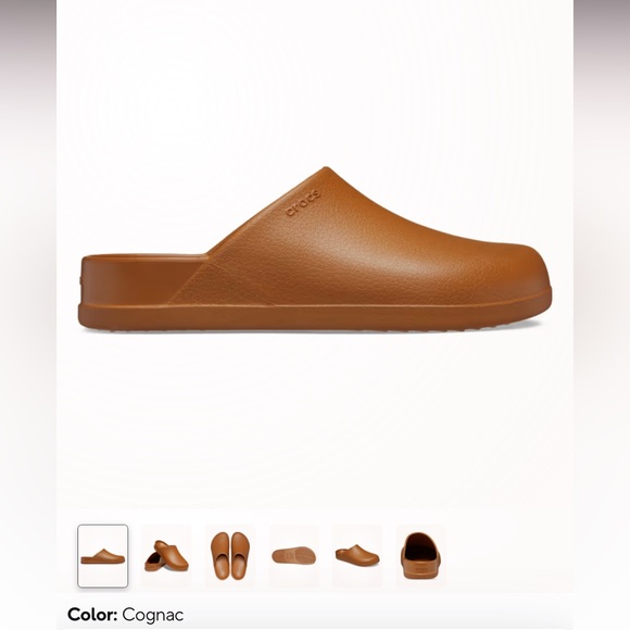 CROCS Dylan Women’s Slip-On Clog in Cognac - Picture 9 of 9